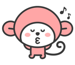 Momo the Monkey sticker #979618