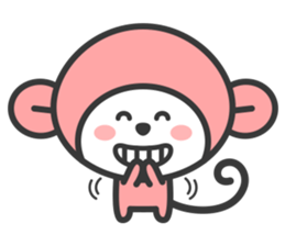 Momo the Monkey sticker #979624