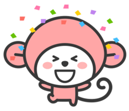 Momo the Monkey sticker #979625