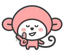 Momo the Monkey sticker #979626