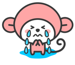 Momo the Monkey sticker #979634