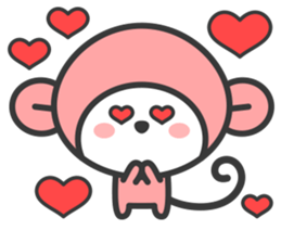 Momo the Monkey sticker #979635