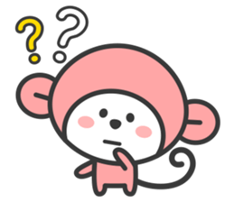 Momo the Monkey sticker #979637