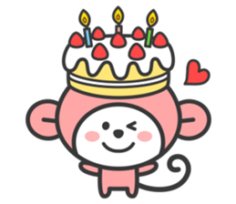 Momo the Monkey sticker #979639