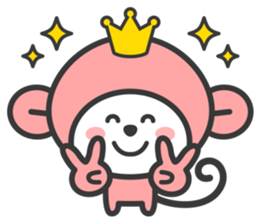 Momo the Monkey sticker #979640