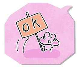 Bear paper sticker #979785