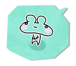 Bear paper sticker #979786