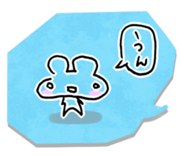 Bear paper sticker #979788