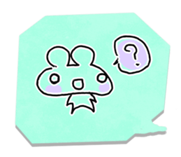 Bear paper sticker #979791