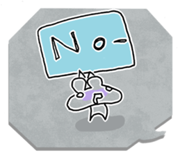 Bear paper sticker #979796