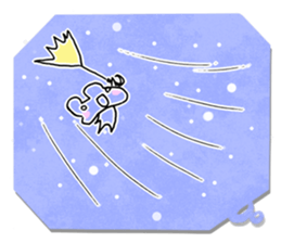 Bear paper sticker #979799