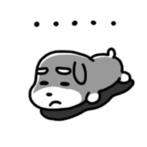 Cuddly mascot "Momo" sticker #979986