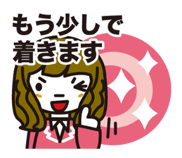 Business method. woman sticker #980149