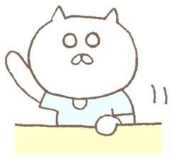 Nekonoshin (cat) sticker #980212