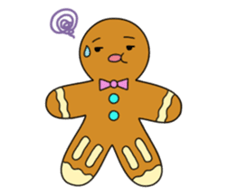 My Date With a gingerbread sticker #981061