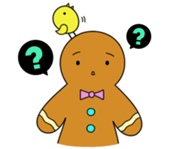 My Date With a gingerbread sticker #981062