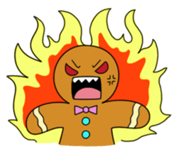 My Date With a gingerbread sticker #981076