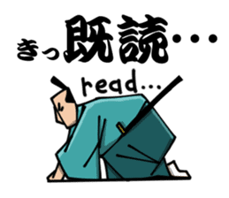 SAMURAI Sticker sticker #981501