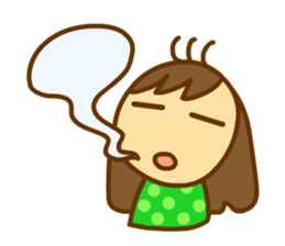 Quick & easy reply sticker for mom sticker #981837