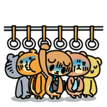 Shachikuma ~Bear company slave~ sticker #982168