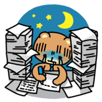 Shachikuma ~Bear company slave~ sticker #982175