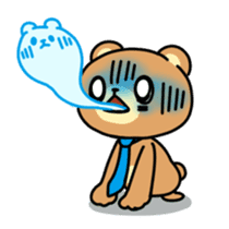 Shachikuma ~Bear company slave~ sticker #982190