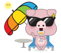 Dohdoh, The Pig sticker #982384