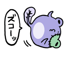 Tadpole*Zombie(transparent type) sticker #983458