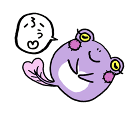 Tadpole*Zombie(transparent type) sticker #983468