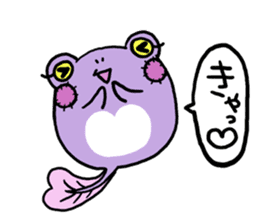 Tadpole*Zombie(transparent type) sticker #983473