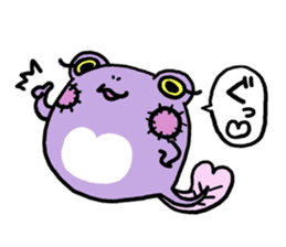 Tadpole*Zombie(transparent type) sticker #983477