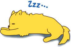 Pomeranian sticker #983711