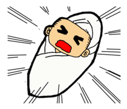 Baby father Sticker sticker #983848