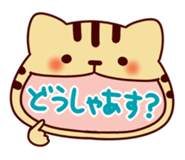 Cat character sticker #983974