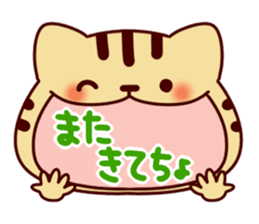 Cat character sticker #983988