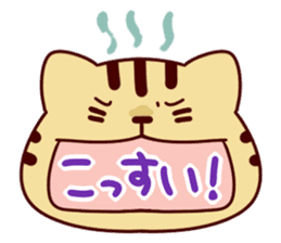 Cat character sticker #983998