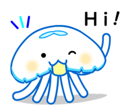 Easygoing Jellyfish sticker #984007