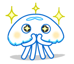 Easygoing Jellyfish sticker #984008