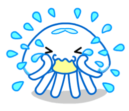 Easygoing Jellyfish sticker #984009