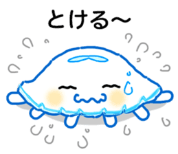 Easygoing Jellyfish sticker #984011