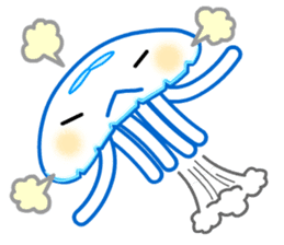 Easygoing Jellyfish sticker #984014