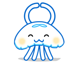 Easygoing Jellyfish sticker #984017