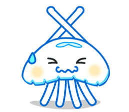 Easygoing Jellyfish sticker #984018