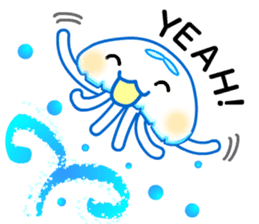 Easygoing Jellyfish sticker #984022