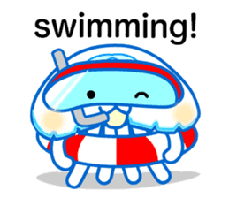 Easygoing Jellyfish sticker #984027
