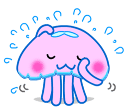 Easygoing Jellyfish sticker #984035