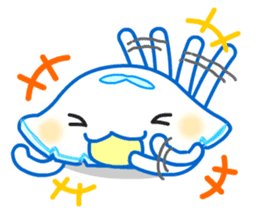 Easygoing Jellyfish sticker #984037