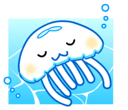 Easygoing Jellyfish sticker #984038