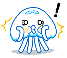 Easygoing Jellyfish sticker #984039
