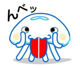 Easygoing Jellyfish sticker #984040